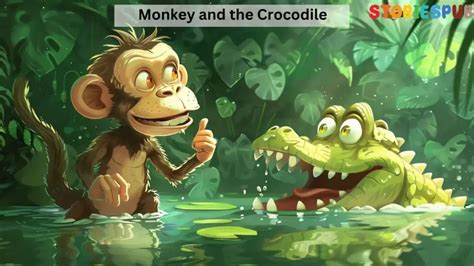  The Monkey and the Crocodile:  A Tale of Trickery and Unexpected Friendship?